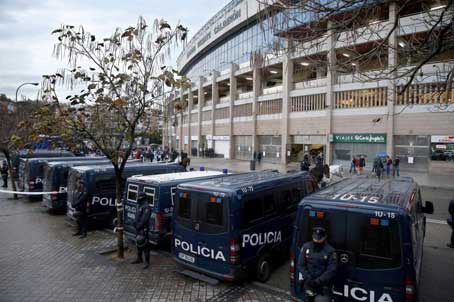 elevadas medidas de seguridad en Madrid