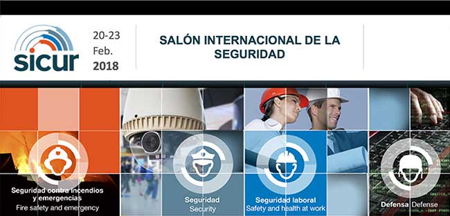 profesionales y empresas de seguridad en Madrid con motivo de SICUR 2018
