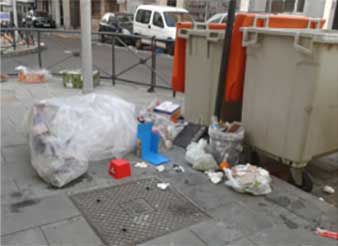 recortes en los servicios de limpieza de Madrid