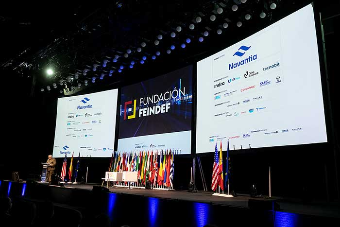Feria Internacional de Seguridad y Defensa FEINDEF 2023 en Madrid empresas
