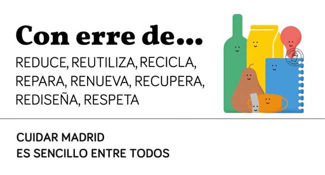 concienciación limpieza y reciclaje en Madrid