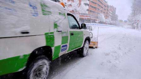 seguridad en Madrid temporal Filomena nieve comunicaciones