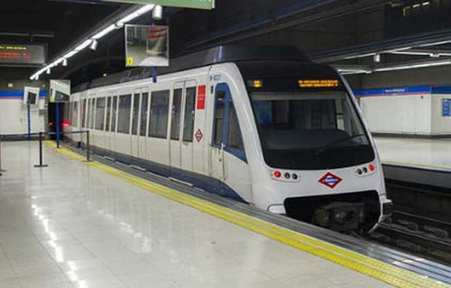 servicios integrales de mantenimiento metro de Madrid vehículos